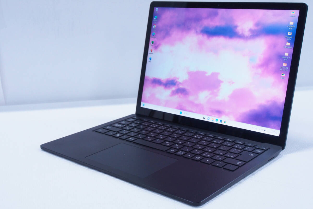 即配 11世代Corei7 16Gメモリ バッテリー良 Win11 Office 高性能 Surface Laptop 4 i7-1185G7 NVMeSSD512GB 13.5型PixelSense