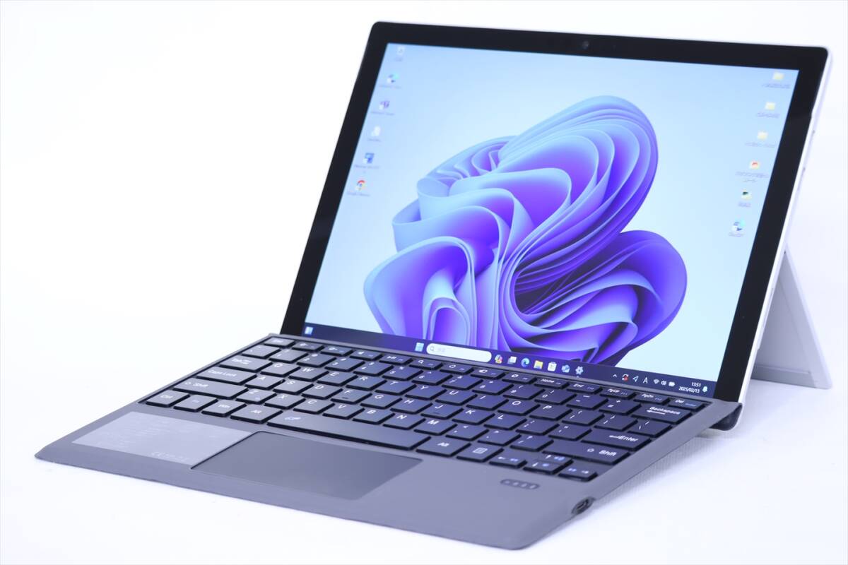 1円～ Windows11 LTE タブレット タッチパネル 軽量 Surface Pro 5 i5-7300U 8G 256G 12.3PixelSense 新品キーボード追加可能