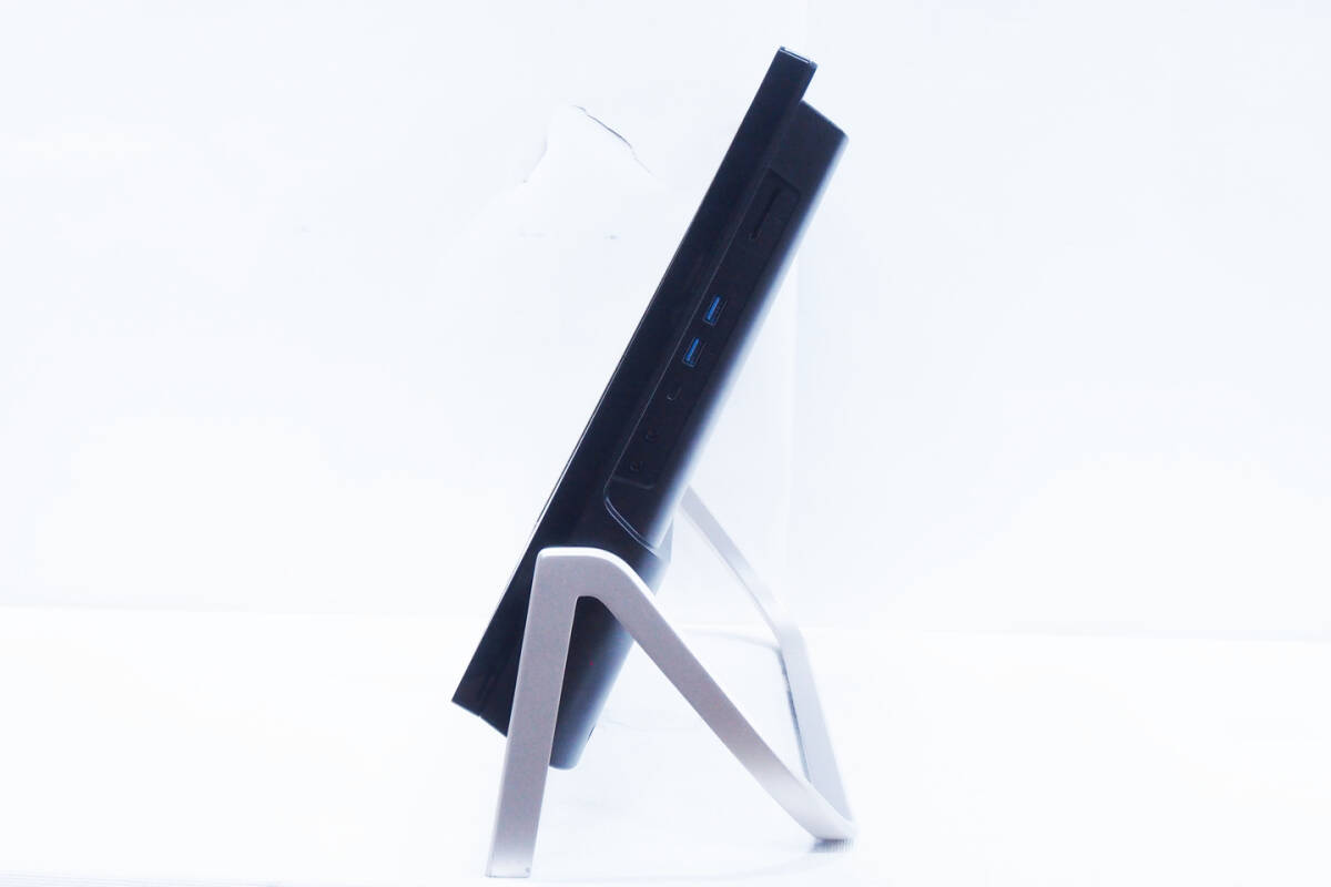 1円～ 無(wú)線マウス付 無(wú)線キーボード付 Windows11 Office2019 ESPRIMO WF1/B3 ブラック Celeron 3865U メモリ8GB HDD1TB 23.8インチFHD DVD