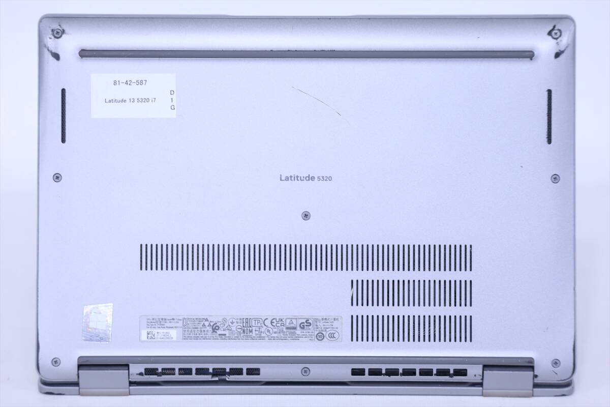 1円～ Corei7 16GBメモリ Windows11 バッテリー良好 11世代 DELL Latitude 13 5320 i7-1185G7 16GB 512GB 13.3FHD WiFi6