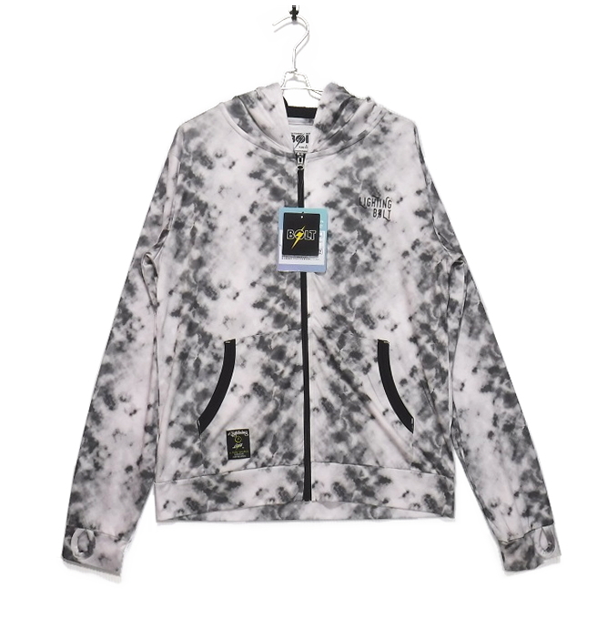 即決■★L(fēng)ightning Bolt★■フーディラッシュガード：SIZE=L