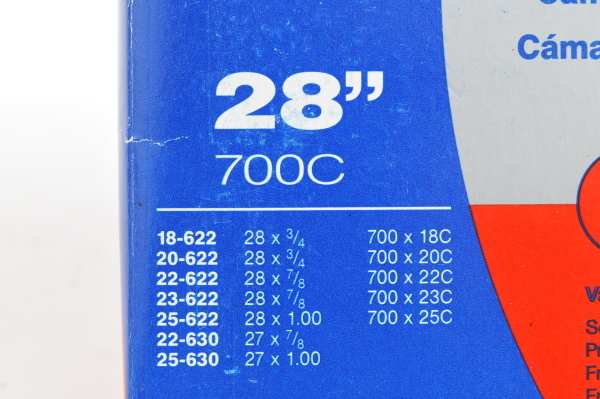 シュワルベ SCHWALBE 超軽量65g エクストラライト 700×18〜25C用 仏式 40mm 20SV 延長バルブ付き インナーチューブ 新品未使用 送185_画像6