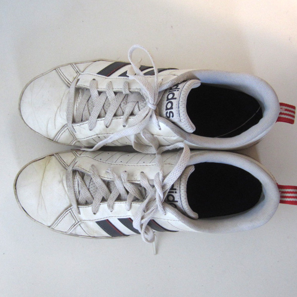  прекрасный товар adidas| Adidas * кожа спортивные туфли ADIPACE VS белый 26.5cm