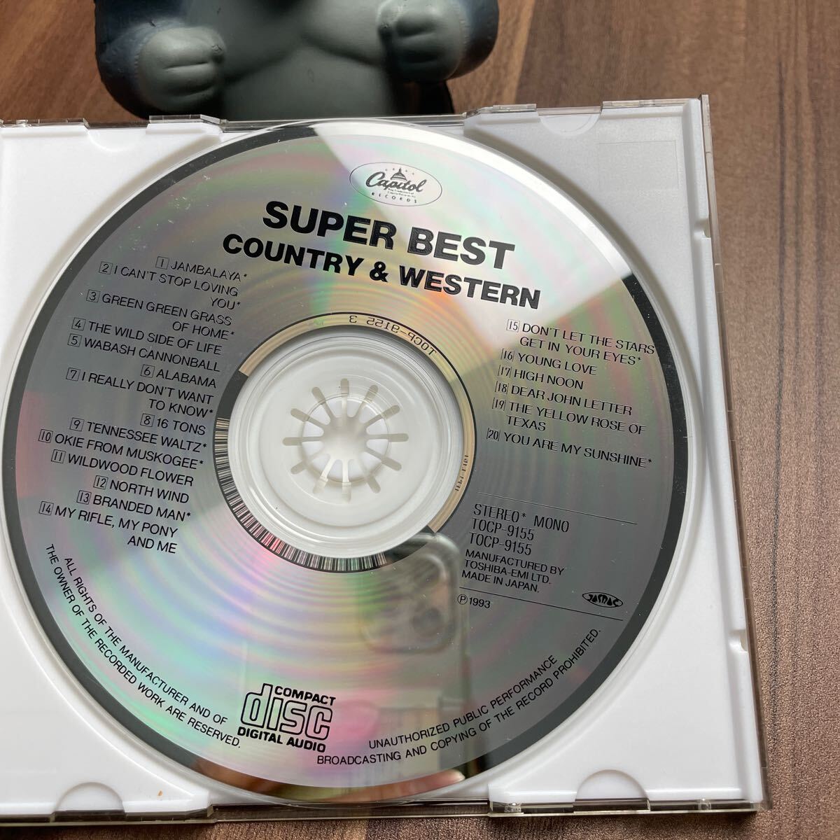 SUPER BEST COUNTRY & WESTERN スーパーベスト カントリー＆ウェスタン TOCP-9155 CD_画像3
