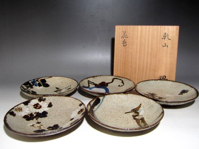 中国陶磁器 | 古染付六角形花鳥文壺 明末 17C | Gallery陽々