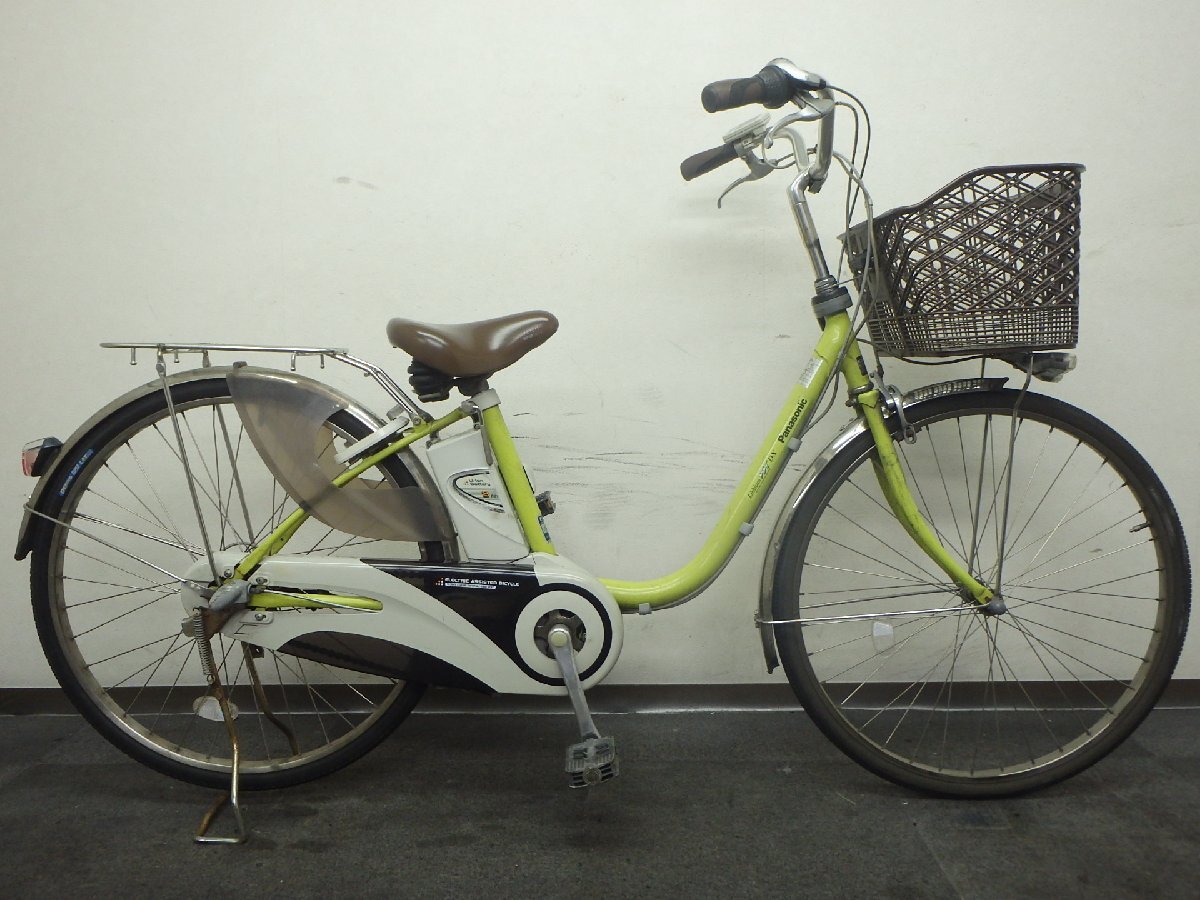 中古電動アシスト自転車 1円売切り!!機関良好 パナソニック