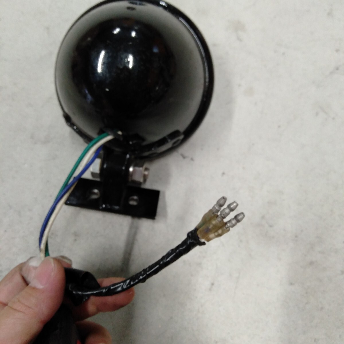 バイク　ヘッドライト　4.5インチ　ベーツライト　h4バルブ　バルカン400で使用してました。