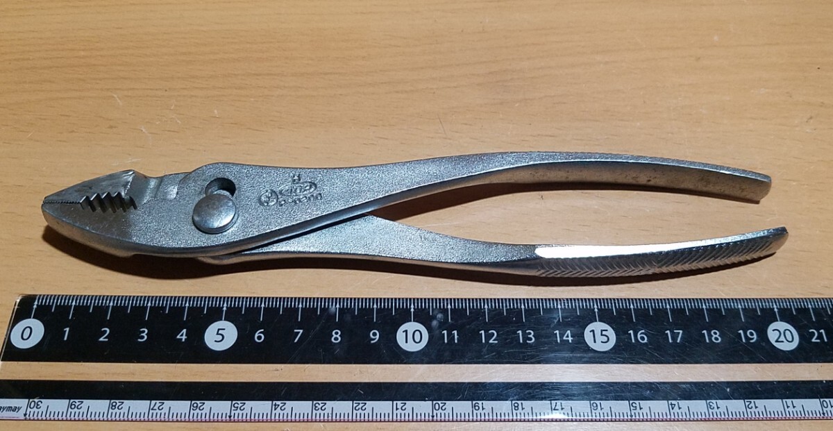 247-5 TOP 200mm コンビネーションプライヤー P-0200 中古品 トップ工業(yè)