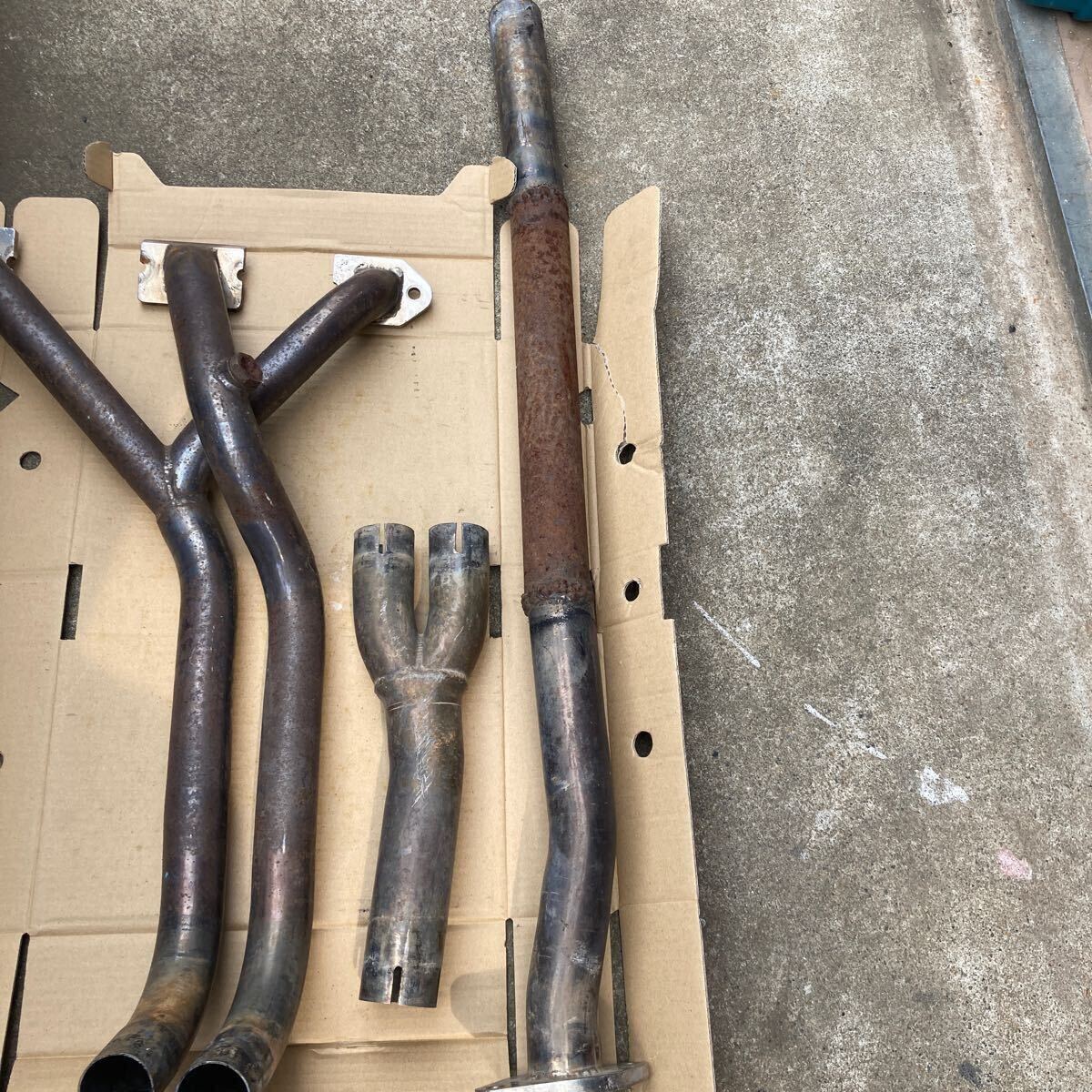 ローバーミニ タコ足 LCB ステンレス？ クラシックミニ 舊ミニ ジャンク