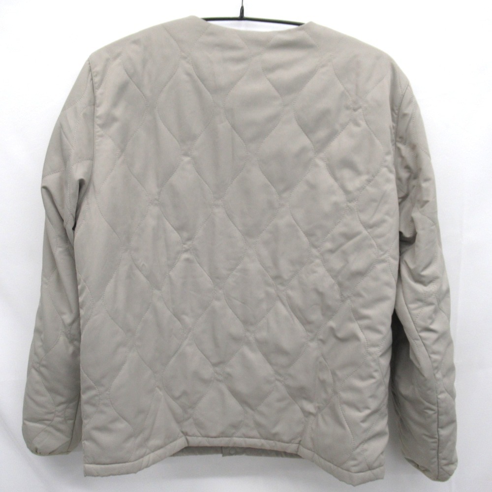 KR228601 ニューバランス ジャケット パデッドカーディガン AM35170 グレー系 #L ユニセックス NEW BALANCE 中古