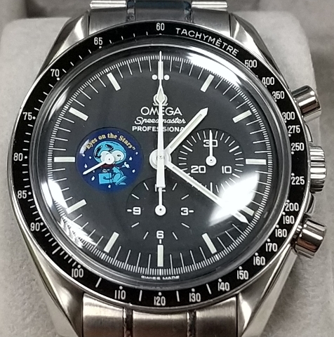 オメガ スピードマスター プロフェッショナル カスタム スヌーピー Ref.3570.50 OMEGA SPEEDMASTER CUSTOM SNOOPY