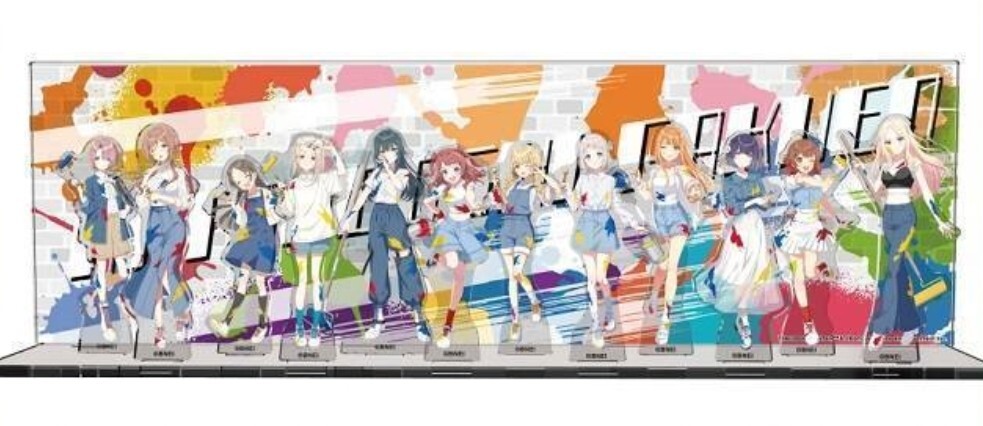 学園アイドルマスター アクリルジオラマ ペインタースタイル 学マス 学園アイドルマスター ペインタースタイル ジオラマアクリル