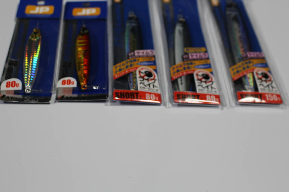 # нераспечатанный # Major craft # jig pala вертикальный & jig pala вертикальный TG tang stain 5 шт. комплект (80gx4 шт +150gx1 шт )#