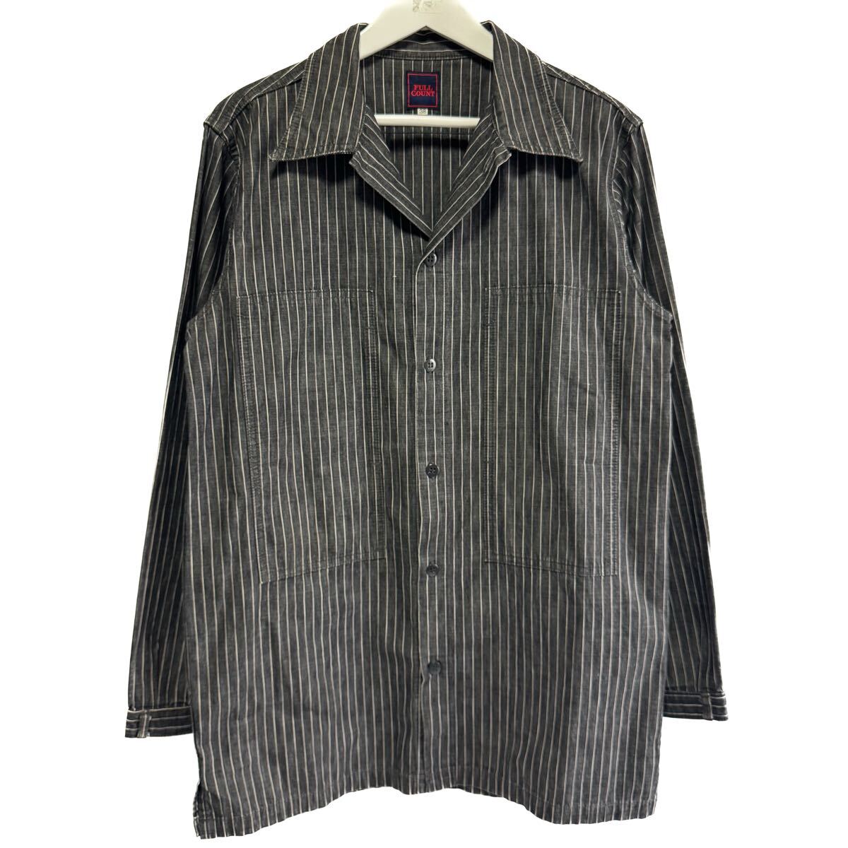 トレンド【FULL COUNT フルカウント】ロング丈/シャツ ジャケット/カバーオール