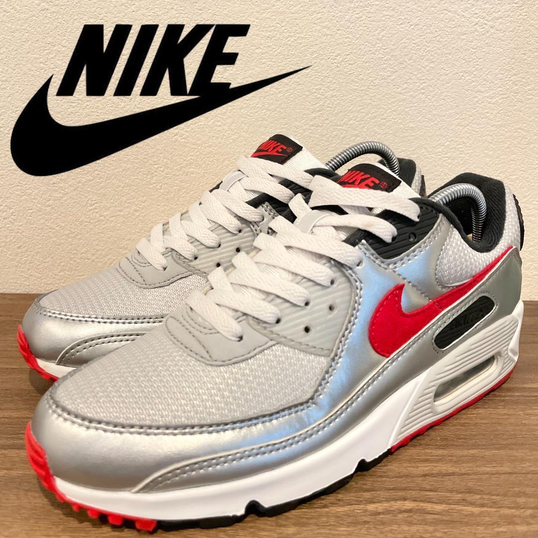 AIR MAX 90 "PHOTON DUST UNIVERSITY RED" DX4233-001 (フォトンダスト/メタリックシルバー/ブラック/ユニバーシティレッド)