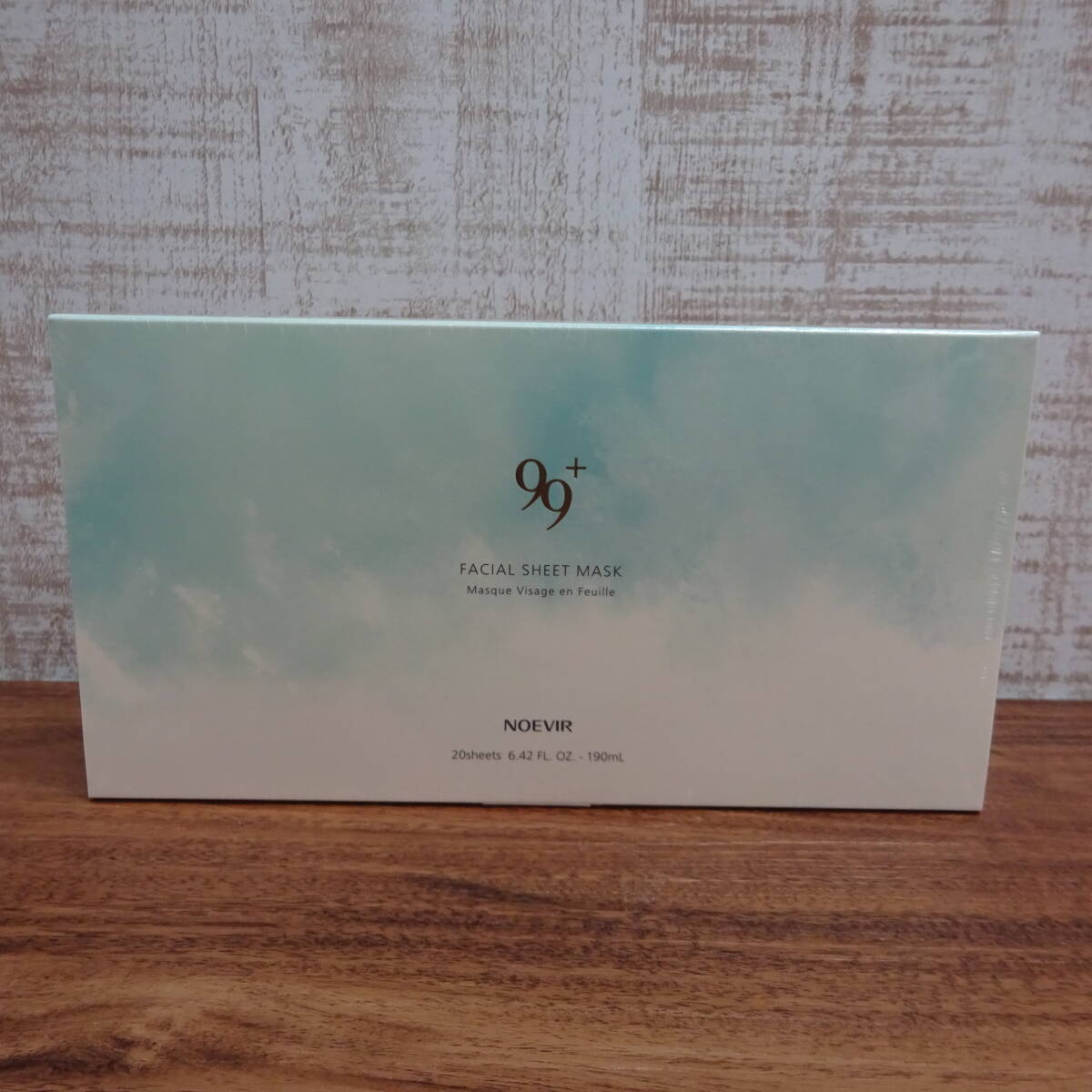 新品◇NOEVIR | ノエビア　99プラス　フェイシャルシートマスク　シート狀マスク　20枚入り　定価4,500円（稅抜）