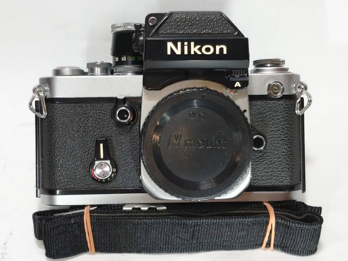 【光學(xué)コレクション級美品／動(dòng)作良好】 ニコン Nikon F2 フォトミックA(DP-11：S/N 802萬番臺(tái))シルバーボディー 名機(jī)F2の綺麗な逸品！#2886