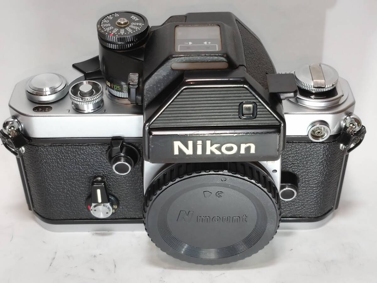 【極上美品?光學(xué)綺麗／動(dòng)作確認(rèn)済み】 ニコン Nikon F2 フォトミックS(DP-2)シルバーボディー ニコンの夸る70年代名機(jī)F2の逸品です！#2847
