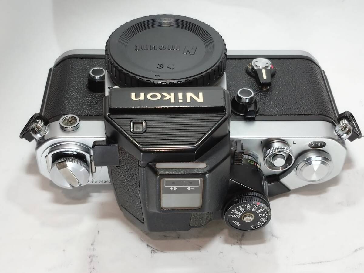 【極上美品?光學(xué)綺麗／動(dòng)作確認(rèn)済み】 ニコン Nikon F2 フォトミックS(DP-2)シルバーボディー ニコンの夸る70年代名機(jī)F2の逸品です！#2847