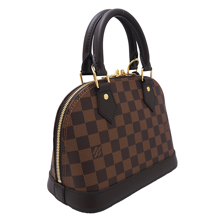 Louis Vuitton ルイヴィトン アルマBB ハンドバッグ ショルダーバッグ ダミエ ブラウン N40606 IC◆中古A＋ランク
