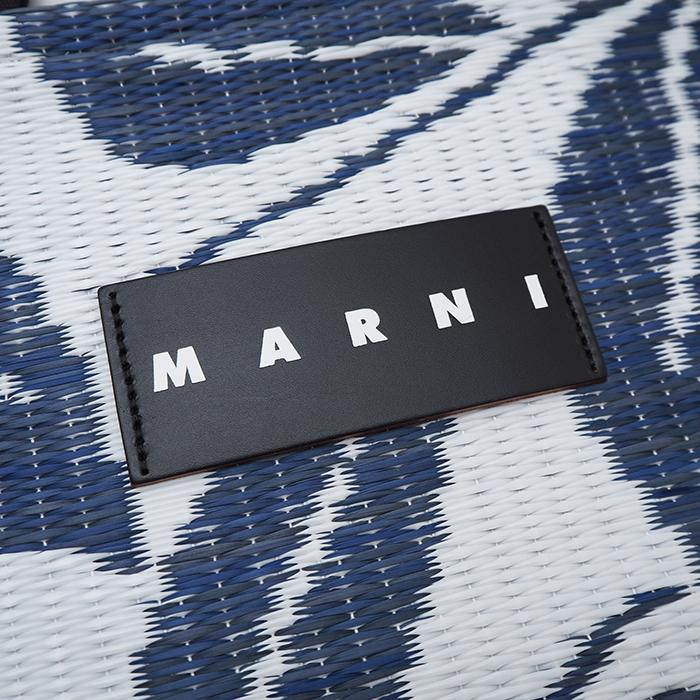 MARNI Marni tatami большая сумка татами сумка на плечо лист .. leaf поли Pro pi Len ..MARNI MARKET не использовался товар *N разряд 