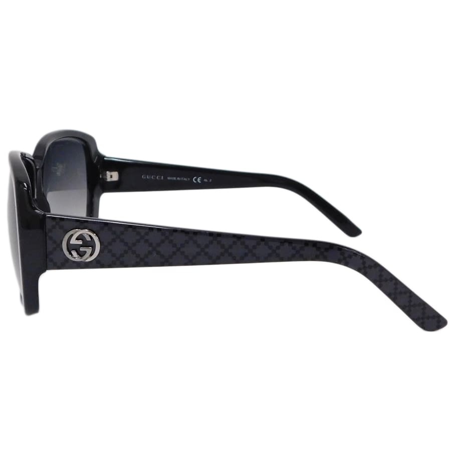 1円 ■ 新品同様 グッチ サングラス GG3161 S ブラック系 プラスチック インターロッキングG GUCCI ■E.Bes.tI-28