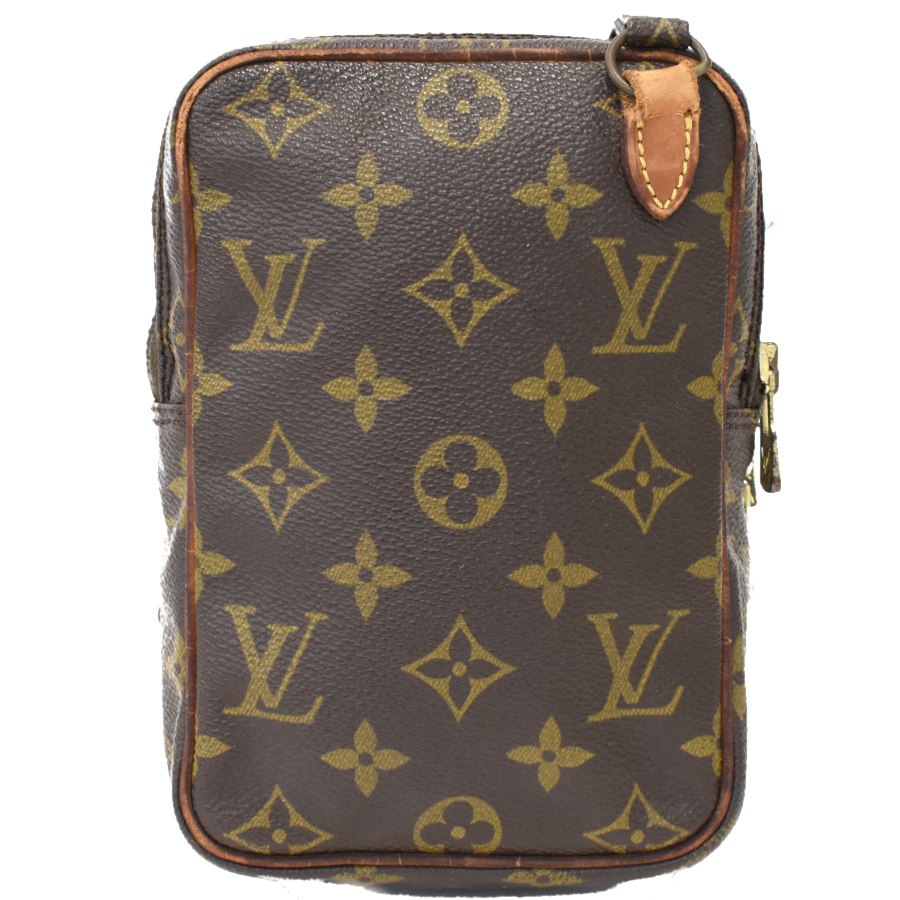 1円 ◆LOUIS VUITTON ルイヴィトン ショルダーバッグ ミニアマゾン M45238 モノグラム ブラウン◆E.Csl.tI-17