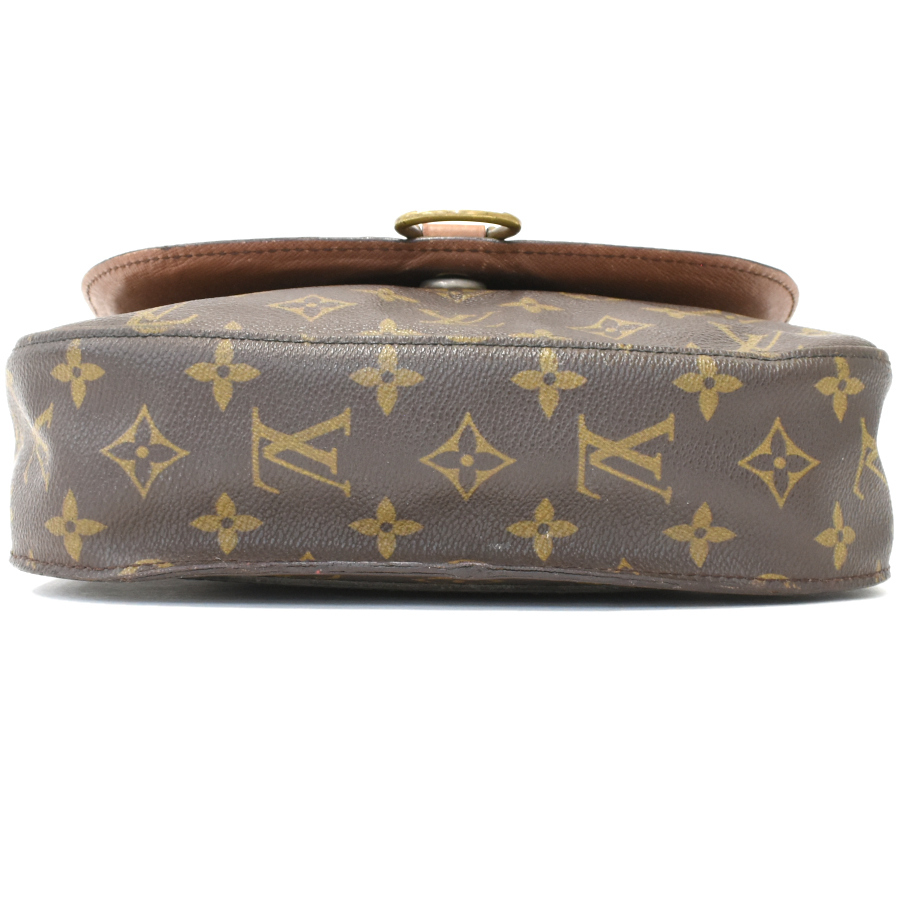 1円 ◆定価14萬(wàn) LOUIS VUITTON ルイヴィトン ショルダーバッグ サンクルーGM M51242 モノグラム ブラウン◆E.Css.tI-17