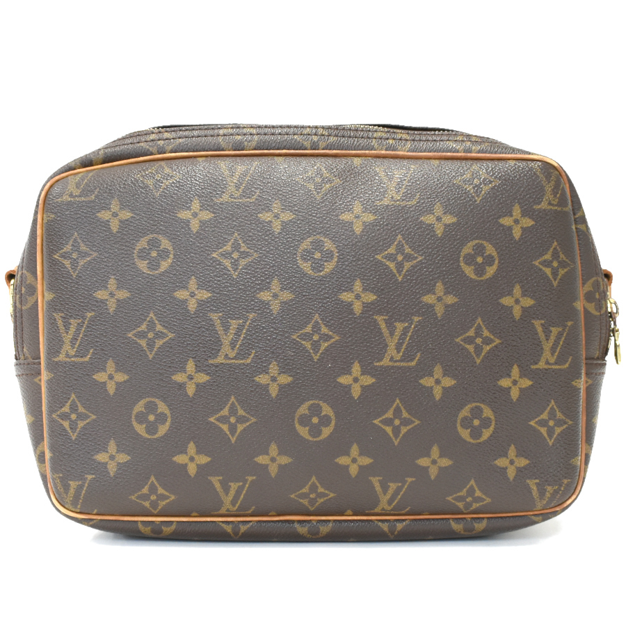 1円 ◆定価15萬 LOUIS VUITTON ルイヴィトン ショルダーバッグ リポーターPM M45254 モノグラム ブラウン◆E.Cms.oR-17