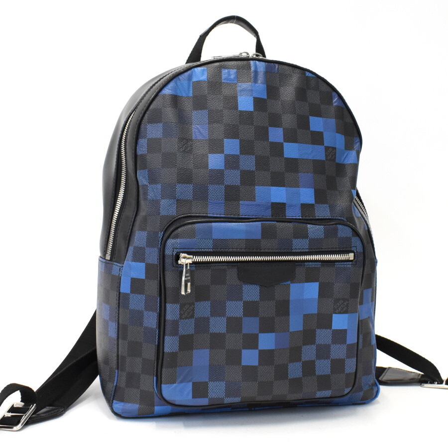 E4★1円～★ LOUIS VUITTON ルイヴィトン ダミエ【ウエストエンドPM】N41130 ショルダーバッグ 2WAY 旅行かばん ボストンバッグ ブラウン Ｅ4□ フランス製 国内正規品 Louis Vuitton ルイヴィトン リネン M-65