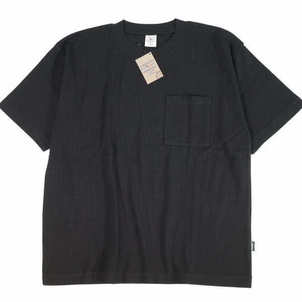 新品1円～★AVIREX アヴィレックス メンズ 半袖 コットン綿 リブ ルーズフィット クルーネック Tシャツ M 抗菌 消臭加工 本物 ◆B1221◆