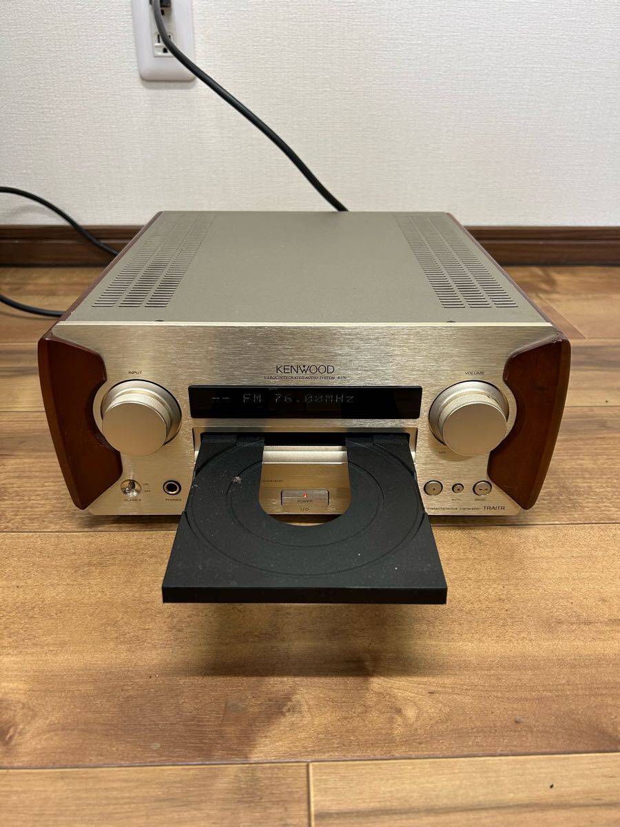 KENWOOD K270 CDレシーバー オーディオシステム ケンウッド