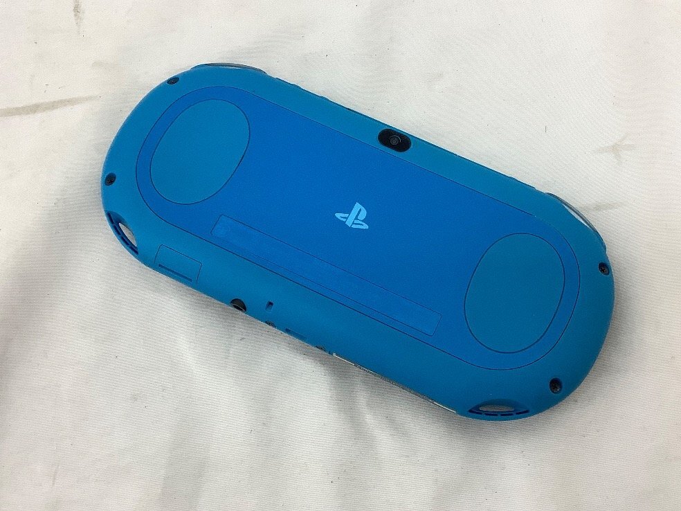SONY PS VITA/PlayStation Vita/アクアブルー PCH-2000 動作確認済/初期化済 ACB 中古品