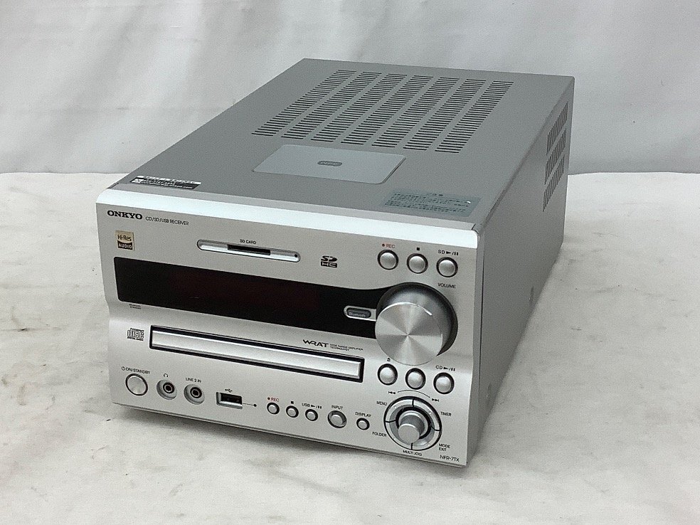 Onkyo ミニコンポ/CD SD USBレシーバーシステム NFR-7TX/D