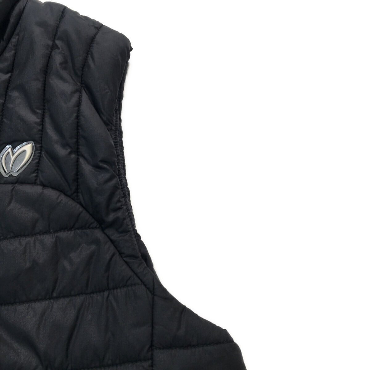 coco 中古【値下げ】マスターバニーエディション レディース ベスト 0(S) 黒 ブラック 中綿入り レターパックプラス発送可 098172_画像4