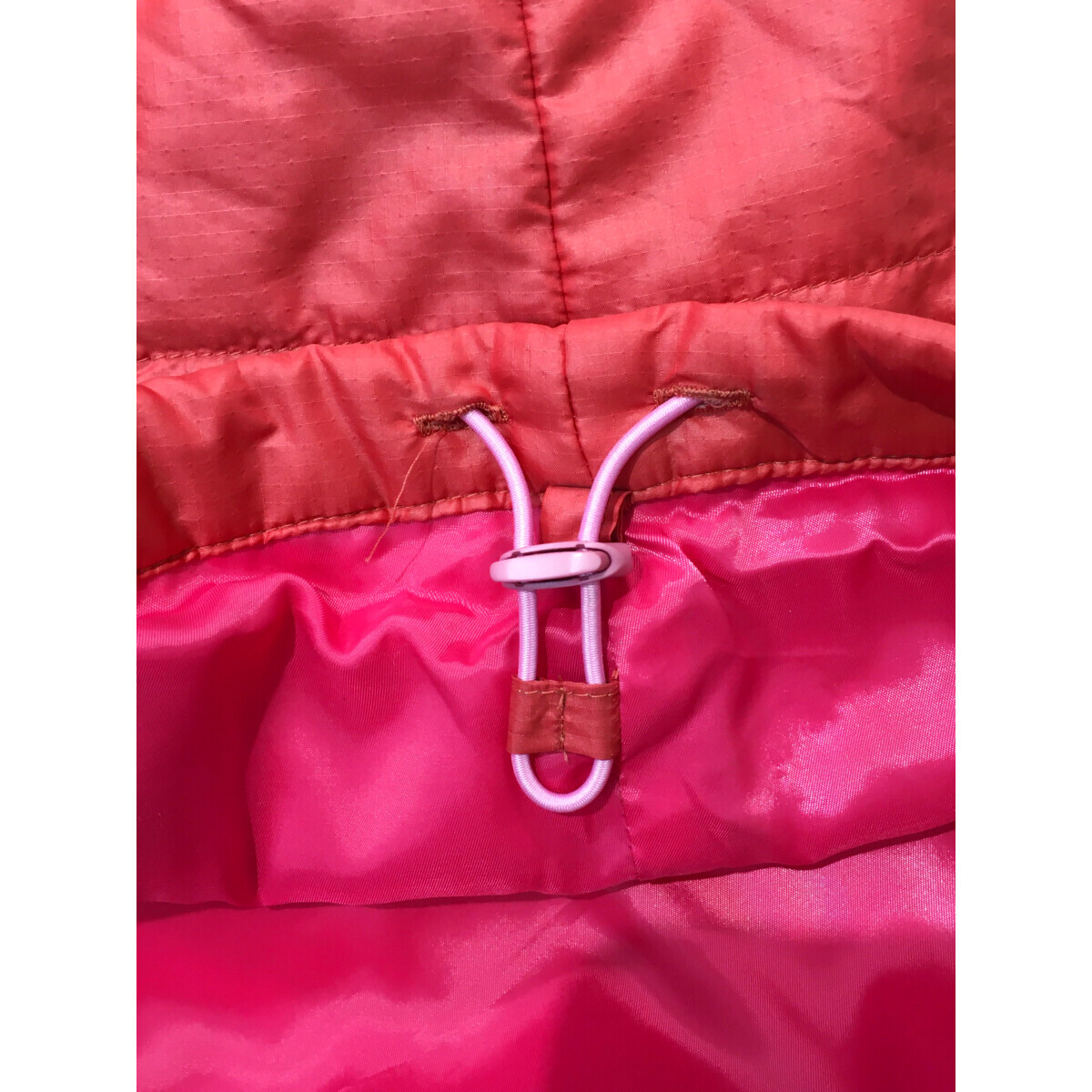 coco 中古【値下げ】マスターバニーエディションレディース ベスト 0(S) ピンク ダブルジップ 中綿入り レターパックプラス発送可 97351_画像6