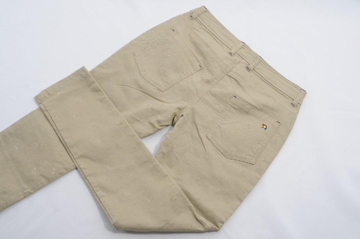 coco 中古【値下げ】 アーノルドパーマー Arnold Palmer レディース パンツ 9號(hào) ベージュ ストレッチ ターパックプラス発送可 61796