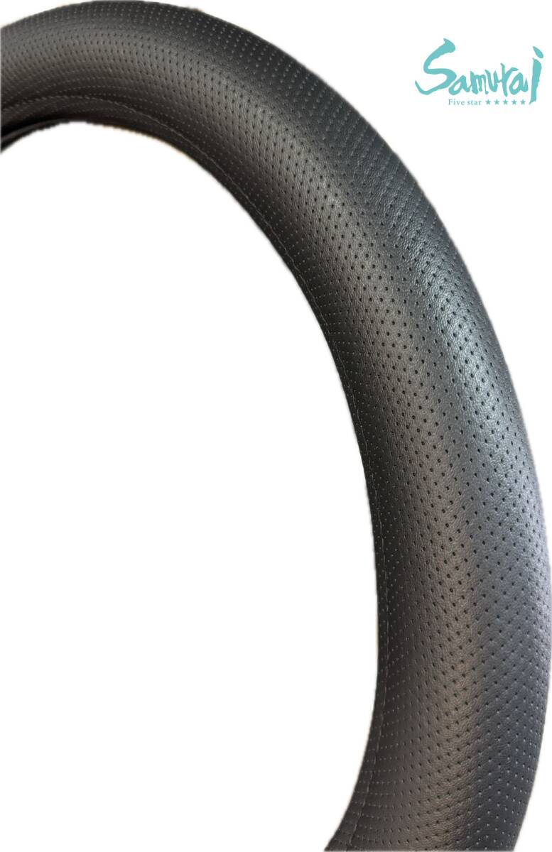 ハンドルカバー パンチングディンプルブラック ステッチ無(wú)し ノーマル S/M/LS/LM/LL/2HS/2HM/2HL/3L 黒 しっとり リンプル 日本制 送料無(wú)料