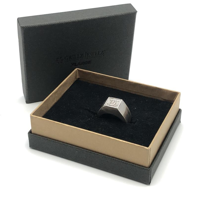 【中古】X-LARGE × GRILLZ JEWELZ OLD ENGLISH RING 指輪 シルバー エクストララージ グリルズジュエルズ Silver[240010471725]_画像7