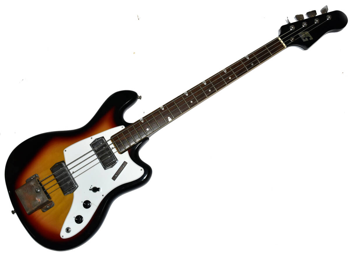 ◆◇ GUYATONE EB-7 グヤトーン ビザール サンバースト エレキベース Bizarre Guitar ◇◆