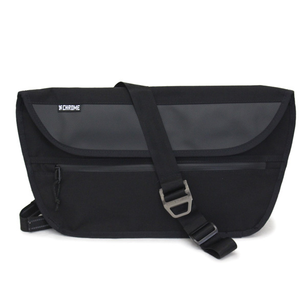 Chrome ブラック メッセンジャーバッグ CHROME (クローム クロム) BG322 SIMPLE MESSENGER BAG シンプル