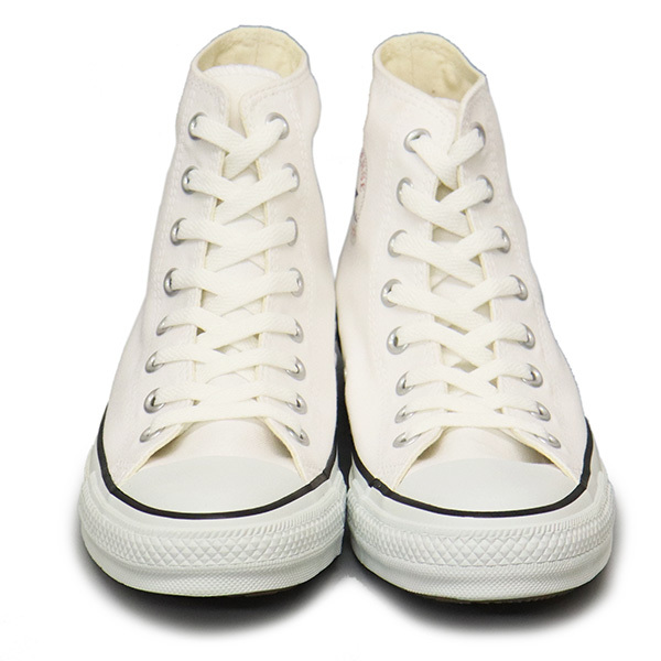 CONVERSE (コンバース) 32664380 キャンバス オールスター カラーズ HI ホワイト ブラック CV032 US5-24.0cm