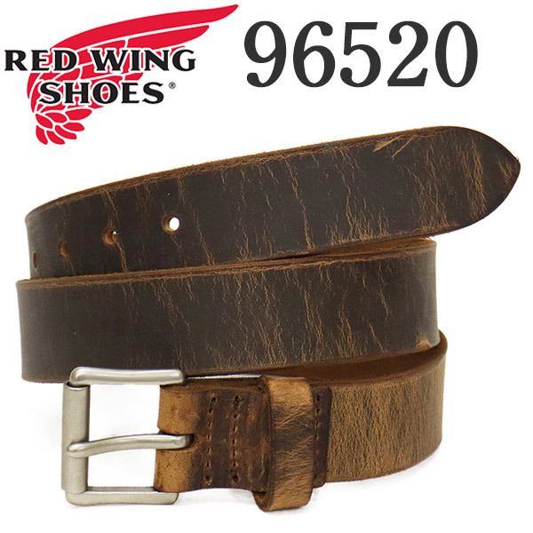 REDWING (レッドウィング) 96520 Leather Belt レザーベルト 38mm Copper Rough & Tough 34インチ_画像1