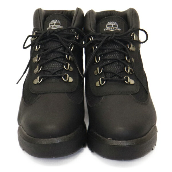 Timberland (ティンバーランド) A17KY FIELD BOOT F&L WP フィールドブーツ ファブリック＆レザー ウォータープルーフ Black TB387 US8-約2