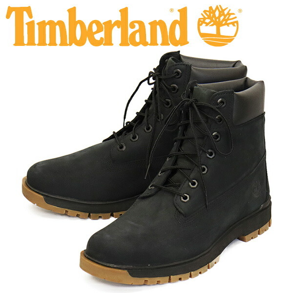 Timberland (ティンバーランド) A5NGC TREE VAULT 6in BOOT WP ツリーボルト6インチウォータープルーフブーツ Black TB377 US9.5-約27.5cm