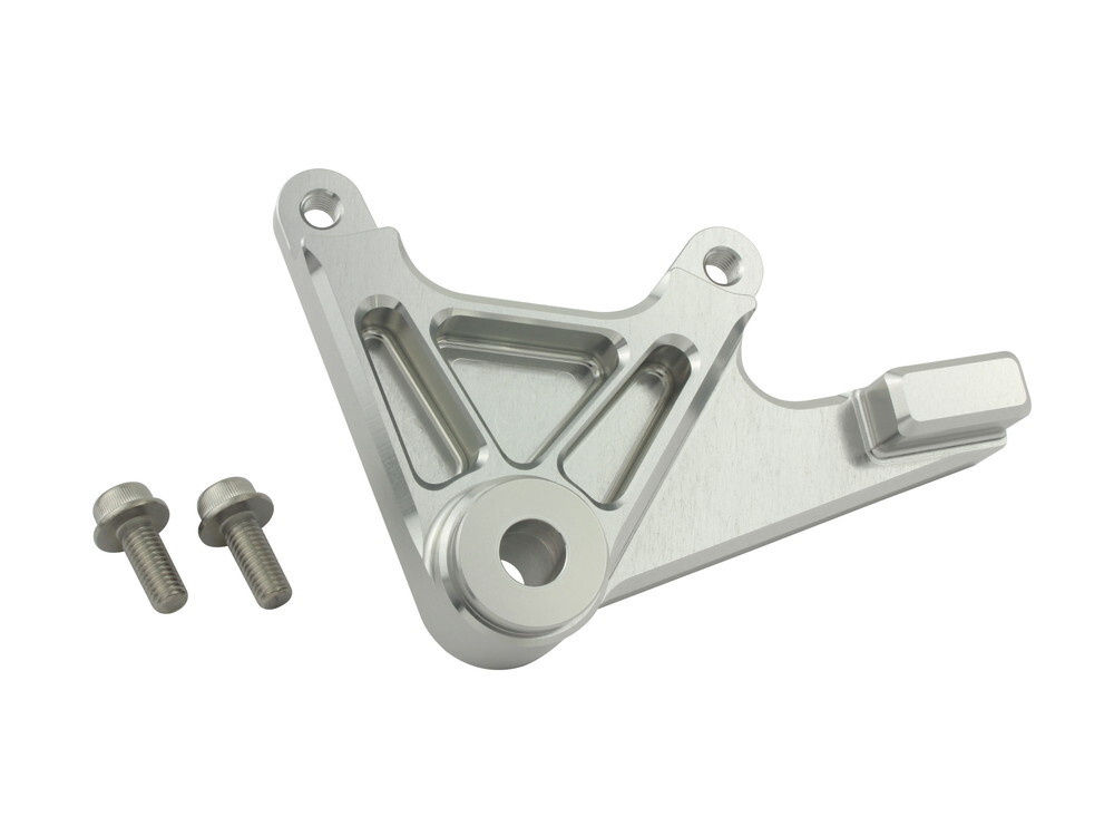 MSX125(2013-2018)用リアキャリパーサポート ブレンボ 2podsキャリパー用(シルバー)＿シフトアップ