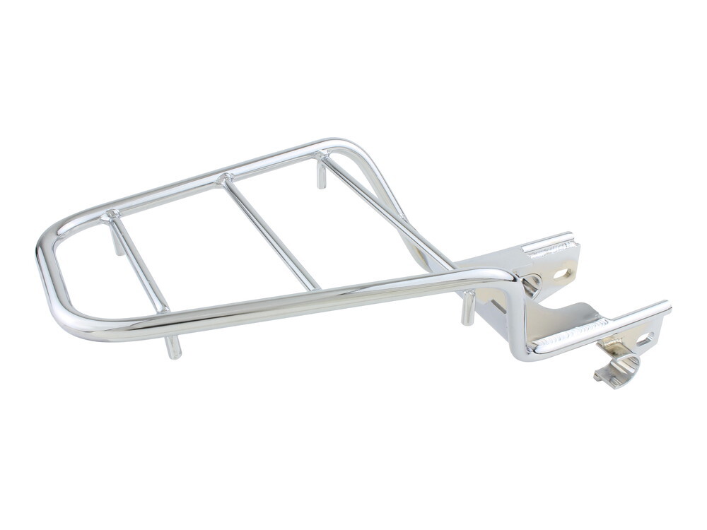 モンキー(4Lフレーム車/Z50J-1000001～1195595)用4Lモンキーレプリカ リアキャリア (メッキ)＿シフトアップ