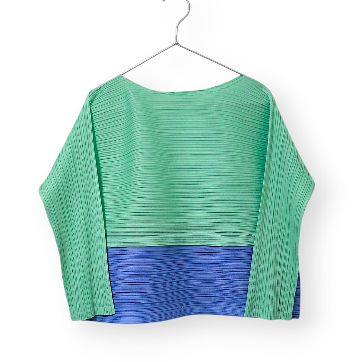 2022SS PLEATS PLEASE ISSEY MIYAKE Swing Bounce Shirt Top プリーツプリーズ 橫プリーツ バウンス シャツ カットソー 90s