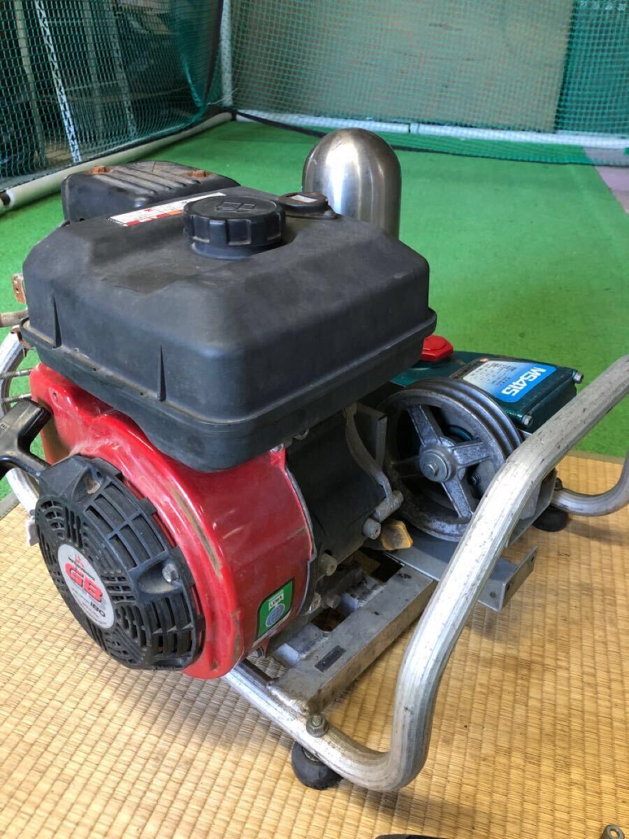 福岡県嘉麻市発） 丸山　マルヤマ　MS415 動力噴霧機 セット動噴 ジャンク品　Neo アルティフロー　パルセーブチャンバー