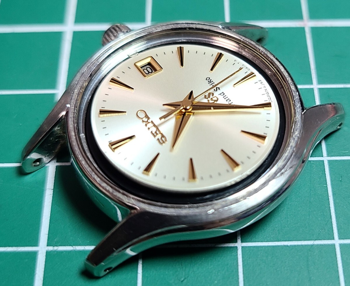 グランドセイコー　GS　レディース　4J52-0A20　稼働　パーツ　ベゼル、メダリオン無しのためジャンク品